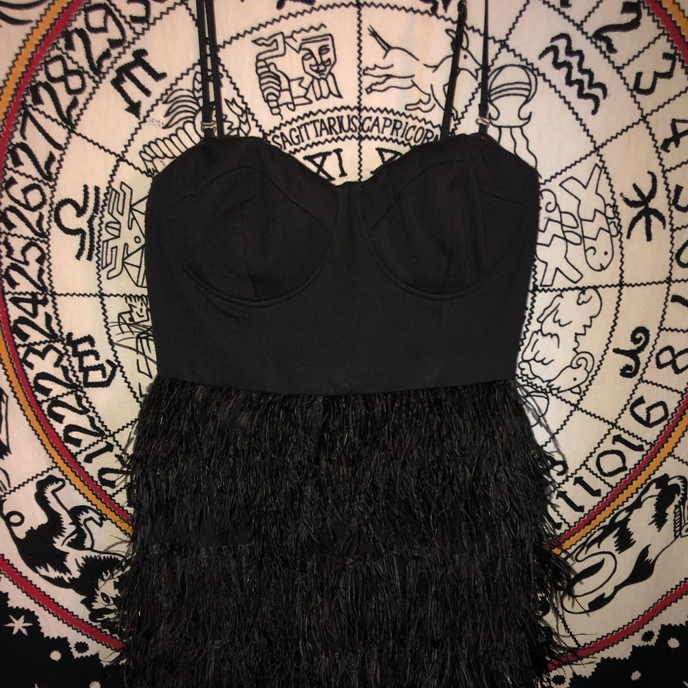 Feather dress